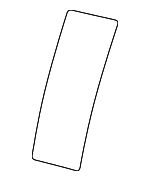 3B0807905A - Body: Stone Guard for Volkswagen: Passat Image