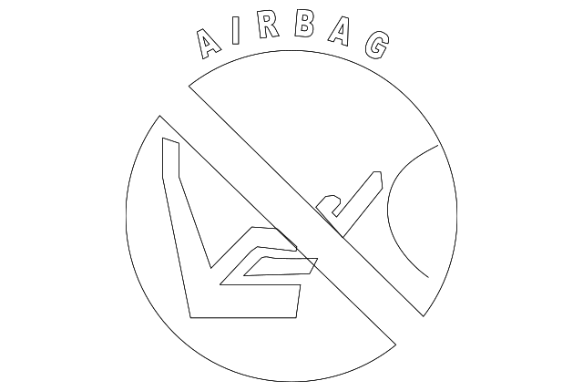 Air Bag Label - BMW (71-23-9-199-611)