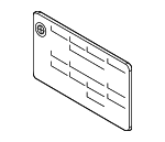 72128240204 - Body: Air Bag Label for BMW: 1 Series M, 128i, 135i, 135is, 325i, 325xi, 328i, 328i xDrive, 328xi, 330i, 330xi, 335d, 335i, 335i xDrive, 335is, 335xi, 525i, 525xi, 528i, 528i xDrive, 528xi, 530i, 530xi, 535i, 535i xDrive, 535xi, 545i, 550i, 640i, 640i Gran Coupe, 640i xDrive, 640i xDrive Gran Coupe, 650i, 650i Gran Coupe, 650i xDrive, 650i xDrive Gran Coupe, 740i, 740Ld xDrive, 740Li, 740Li xDrive, 750i, 750i xDrive, 750Li, 750Li xDrive, 760Li, ActiveHybrid 7, M3, M5, M6, M6 Gran Coupe, X1, X3, X5, X6 Image