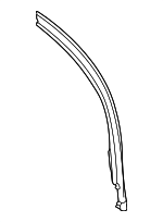 M1PZ7828124A - Body: Rear Weather-strip for Ford: Bronco Sport Image