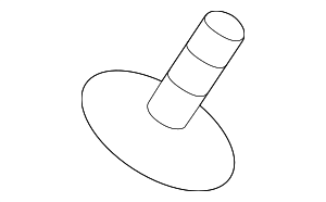 PAF009011 - Body: Bumper Cover Retainer Screw for Porsche Image