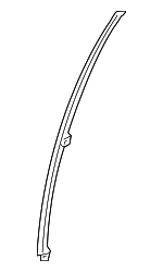 62240AJ00A - : Sash Channel for Subaru Image