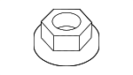 6102126AA - Body: Instrument Panel Nut for Mopar Image