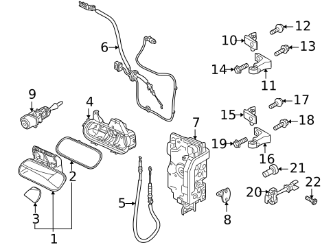 Rear Door for 2024 Volkswagen ID.4 #2
