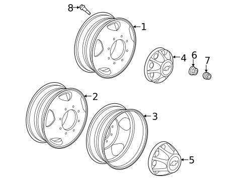 Wheels for 2023 Chevrolet Silverado 3500 HD #1