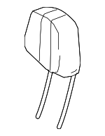 21297074509D88 - Body: Headrest for Mercedes-Benz Image