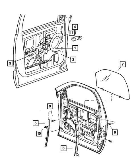 Front Door for 2007 Dodge Ram 1500 #2