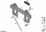 51117328412 - : Drive Unit For Roll Bar for BMW Image