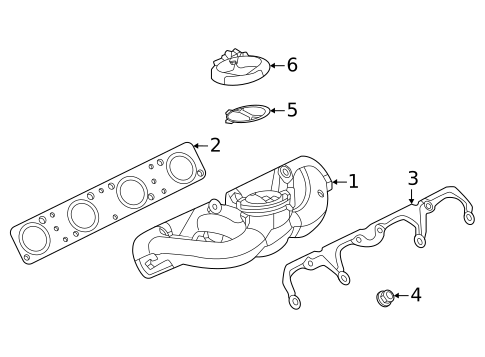 Exhaust Manifolds for 2022 Land Rover Range Rover #0