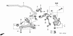 958011001808 - Chassis: BOLT, FLANGE (10X18) for Honda Image