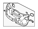 817504Z600RYN - : Lower Trim Panel for Hyundai Image