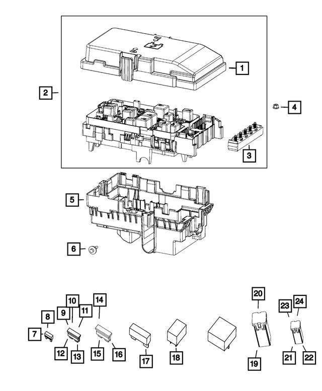 68244159AA - : Micro Relay for Mopar Image