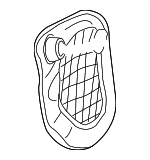 8R0839915E - Body: Cover for Audi Image image