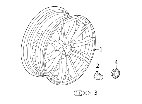 Wheel for 2025 Honda CR-V #0