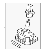 92501D4000 - Electrical: License Lamp for Kia Image