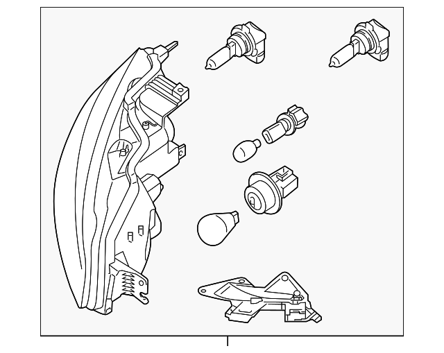 26060-ZX10B - Composite Assembly 2010-2013 Nissan Altima