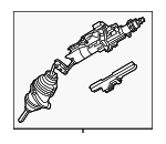 68140571AF - Steering: Steering Column for Chrysler: 300 | Dodge: Charger Image