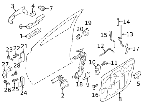 Keyless Entry Components for 2012 Lincoln MKX #0