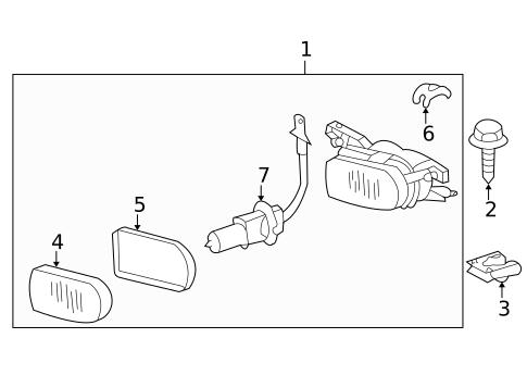 Fog Lamps for 2002 Mercedes-Benz C240 #0