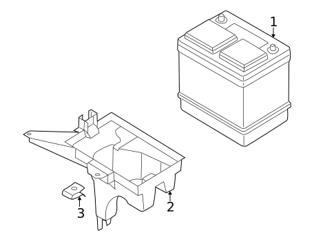 Battery for 1999 Nissan Quest #0