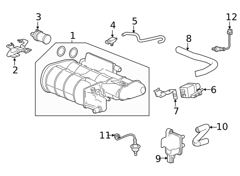 Powertrain Control for 2016 Acura TLX #1