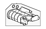 17011T2AA01 - Emission System: Vapor Canister for Acura Image