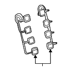 13546096 - Body: Support for Cadillac: Escalade, Escalade ESV | Chevrolet: Suburban, Tahoe | GMC: Sierra 1500, Sierra 2500 HD, Sierra 3500 HD, Yukon, Yukon XL Image