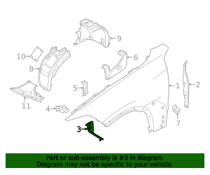 Genuine BMW 41-00-7-492-372 | Lower Bracket | FREE Shipping on Most ...