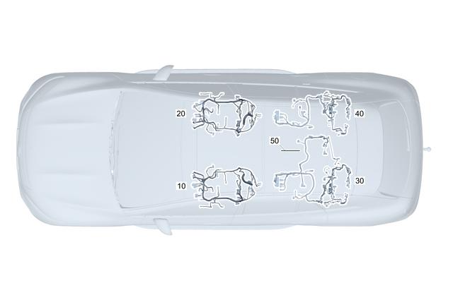 2975408011 - Electr. System: Electrical Wiring Harness for Mercedes-Benz Image image