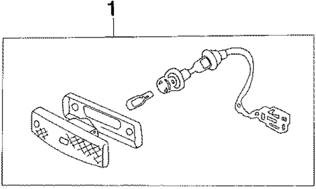 8BF151560 - : Marker Lamp Assembly for Mazda Image