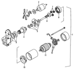 2912762340 - Electrical: Starter for Isuzu Image
