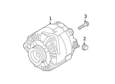 Alternator for 2019 Nissan Sentra #0