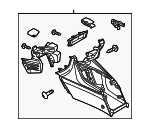 BADE64320A02 - : Front Console for Mazda: 3 Image