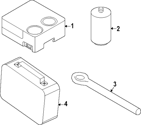Jack & Components for 2024 Hyundai Kona Electric #0