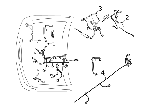Wiring Harness for 2012 Nissan Frontier #0