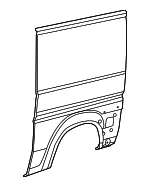 68134822AB - Body: Side Panel for Ram: ProMaster 1500, ProMaster 2500 Image