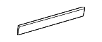 1ZT45JXWAC - Body: Body Trim Molding for Mopar Image