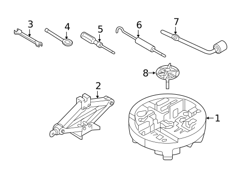 Jack & Components for 2018 Genesis G80 #0
