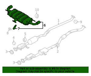 Pyag40100a PYAG-40-100A - Muffler & Pipe - Mazda Swag