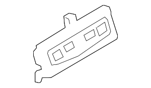 4K0919158DV58 - Body: Heater &amp; AC Control for Audi Image