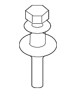 281712H000 - Engine: Air Cleaner Assembly Bolt for Kia Image