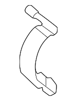 281743J000 - Engine: Air Cleaner Assembly Clamp for Kia: Carnival, Forte, Niro, Rio, Seltos, Sorento, Soul, Sportage, Stinger Image