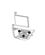 68437339AI - Electrical: Display Center Stack for Chrysler: Pacifica, Voyager Image