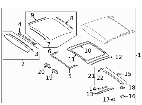 Sunroof for 2024 Mercedes-Benz E450 #0