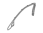 XR843637 - : Window Trim for Jaguar: S-Type Image