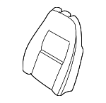 5311220 - Body: Seat Back Pad for Saab: 9-5 Image
