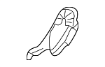 30583170 - Body: Seat Back Recliner Adjustment Mechanism Cover for Saab Image