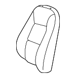 5315403 - : Seat Back Cover for Saab: 9-5 Image