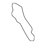 1372621 - Body: Weatherstrip Support Plate for Volvo: S70, V70 Image