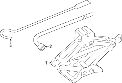 Jack & Components for 2025 Nissan Murano #0